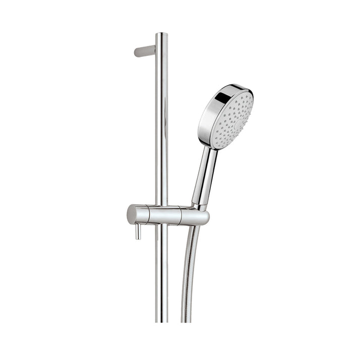 JTP Techno Slider Rail With Single Function Shower Head - Unbeatable Bathrooms