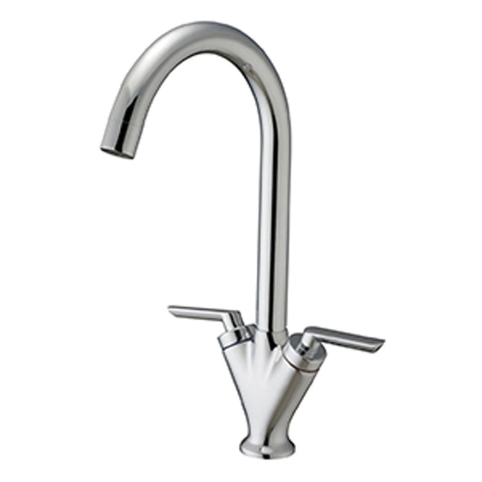 JTP Rach Mono Kitchen Sink Mixer Tap Swivel Spout - Unbeatable Bathrooms