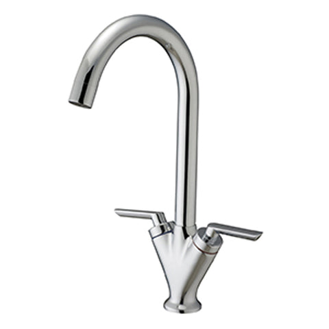 JTP Rach Mono Kitchen Sink Mixer Tap Swivel Spout - Unbeatable Bathrooms