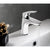 JTP Rize Single Lever Basin Mixer Tap - Unbeatable Bathrooms
