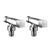 JTP Square Angled Radiator Valves - Unbeatable Bathrooms