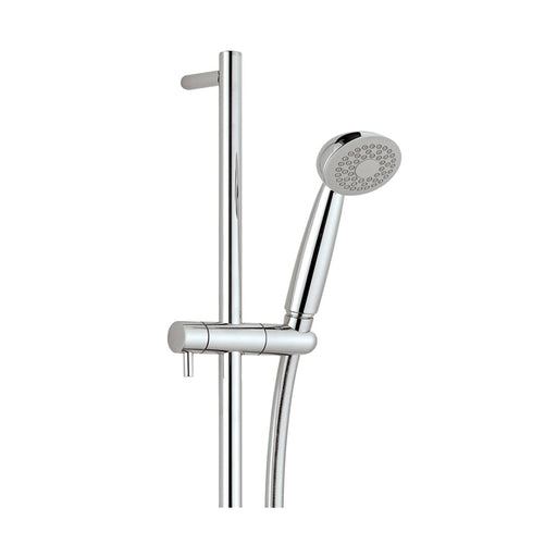 JTP Techno Slider Rail With Single Function Shower Head -Techno 4S - Unbeatable Bathrooms