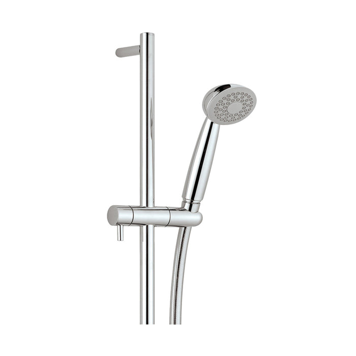JTP Techno Slider Rail With Single Function Shower Head -Techno 4S - Unbeatable Bathrooms
