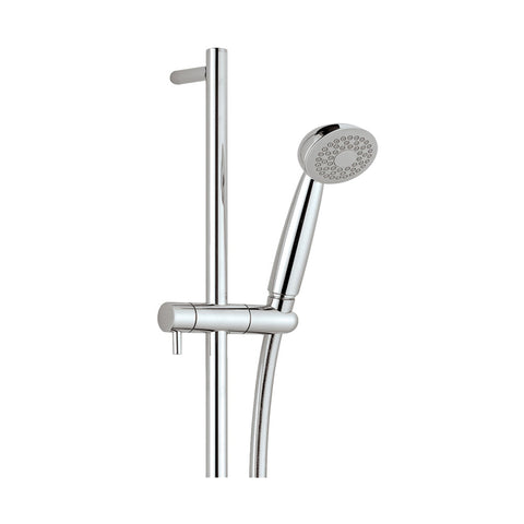 JTP Techno Slider Rail With Single Function Shower Head -Techno 4S - Unbeatable Bathrooms