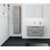 JTP Double Door Bathroom Side Cabinet 1600mm - Unbeatable Bathrooms