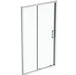 Ideal Standard Connect 2 Square Shower Enclosure with Sliding Door & Idealclean Clear Glass - Unbeatable Bathrooms