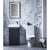 Tavistock Kobe 450mm Cloakroom Vanity Unit - Floor Standing 1 Door Unit - Unbeatable Bathrooms