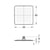 Flova Slimline Square Rain Shower - Unbeatable Bathrooms