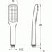 Flova Design ABS Single Function Handshower - Unbeatable Bathrooms