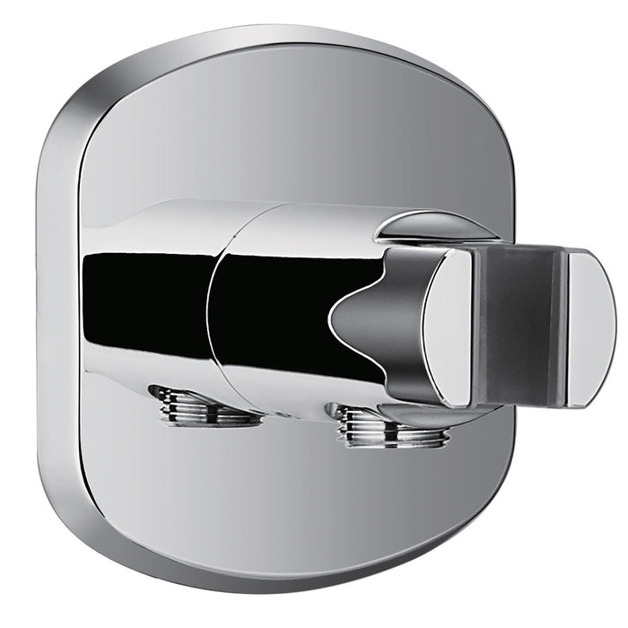 Flova Oval Wall Outlet Elbow with Handset Holder - Unbeatable Bathrooms