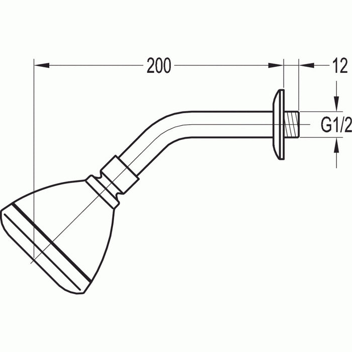 Flova 3-Function Shower with Arm - Unbeatable Bathrooms