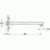Flova Dekka/Fusion Wall Mounted 400mm Brass Shower Arm - Unbeatable Bathrooms