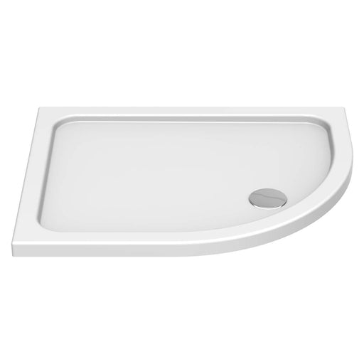 Kudos Kstone Anti Slip Offset Quadrant Shower Tray - Unbeatable Bathrooms