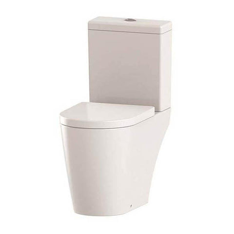 The White Space Lab Rimless Close Coupled Toilet - Unbeatable Bathrooms