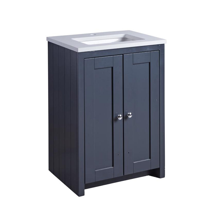 Tavistock Lansdown 600mm Vanity Unit - Floor Standing 2 Door Unit with Underslung Basin - Unbeatable Bathrooms