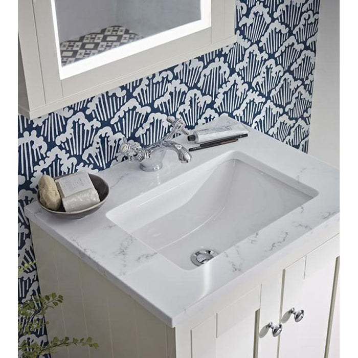 Tavistock Lansdown 600mm Vanity Unit - Floor Standing 2 Door Unit with Underslung Basin - Unbeatable Bathrooms