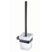 The White Space Legend WC Brush and Holder - Unbeatable Bathrooms