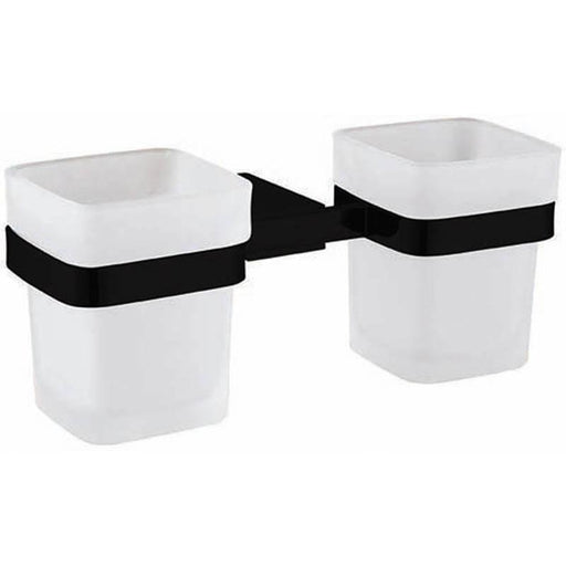 The White Space Legend Double Tumbler and Holder - Unbeatable Bathrooms