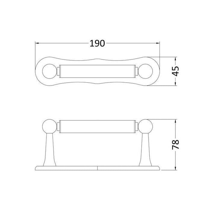 Hudson Reed Storage Toilet Roll Holder - Unbeatable Bathrooms