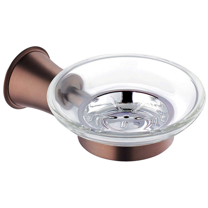 Flova Liberty Glass Soap Dish - Unbeatable Bathrooms