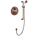 Flova Liberty 1-Outlet Thermostatic Shower Pack with Slide Rail Kit - Unbeatable Bathrooms