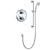 Flova Liberty 1-Outlet Thermostatic Shower Pack with Slide Rail Kit - Unbeatable Bathrooms