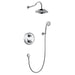 Flova Liberty 2-Outlet Thermostatic Shower Pack with Rain Shower And Hand Shower Kit - Unbeatable Bathrooms