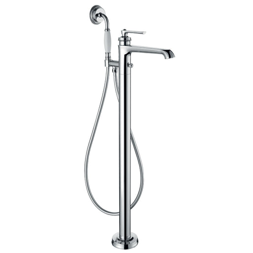 Flova Liberty Floor Standing Bath And Shower Mixer with Shower Set - Unbeatable Bathrooms
