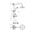 Flova Liberty Exposed Thermostatic Shower Column with Shower Set - Unbeatable Bathrooms