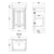 Hudson Reed Old London Vanity Unit - Floor Standing 2 Door Unit with Basin - Unbeatable Bathrooms