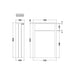 Hudson Reed Old London 55cm WC Unit - Unbeatable Bathrooms