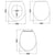 Hudson Reed Richmond Toilet Seat (Various Colours) - Unbeatable Bathrooms
