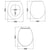 Hudson Reed Richmond Back To Wall Toilet & Seat - Unbeatable Bathrooms