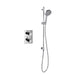 Flova Levo Thermostatic 1-Outlet Shower Valve with Slide Rail Kit - Square - Unbeatable Bathrooms