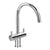 Flova Levo Two Handle Spout Kitchen Mixer - Unbeatable Bathrooms