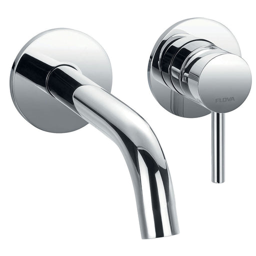 Flova Levo Concealed Basin Mixer with Clicker Waste Set - Unbeatable Bathrooms