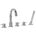 Flova Levo 5-Hole Bath and Shower Mixer with Shower Set - Unbeatable Bathrooms