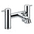 Flova Levo Deck Mounted Bath/Shower Mixer with Shower Set - Unbeatable Bathrooms