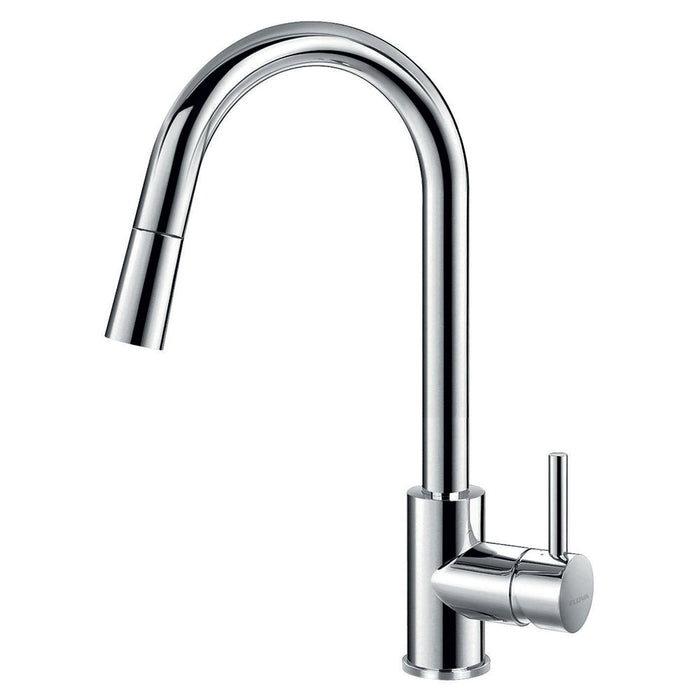 Flova Levo Pull Out Shower Spray Single Lever Kitchen Mixer - Unbeatable Bathrooms