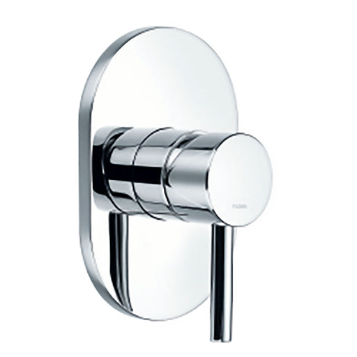 Flova Levo Concealed Manual Shower Mixer with Single Outlet (Large Plate) - Unbeatable Bathrooms