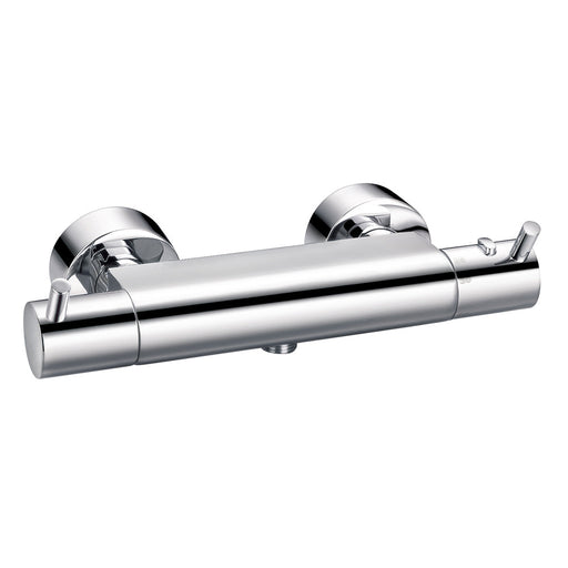 Flova Levo Exposed Thermostatic Shower Mixer (Excludes Kit) - Unbeatable Bathrooms