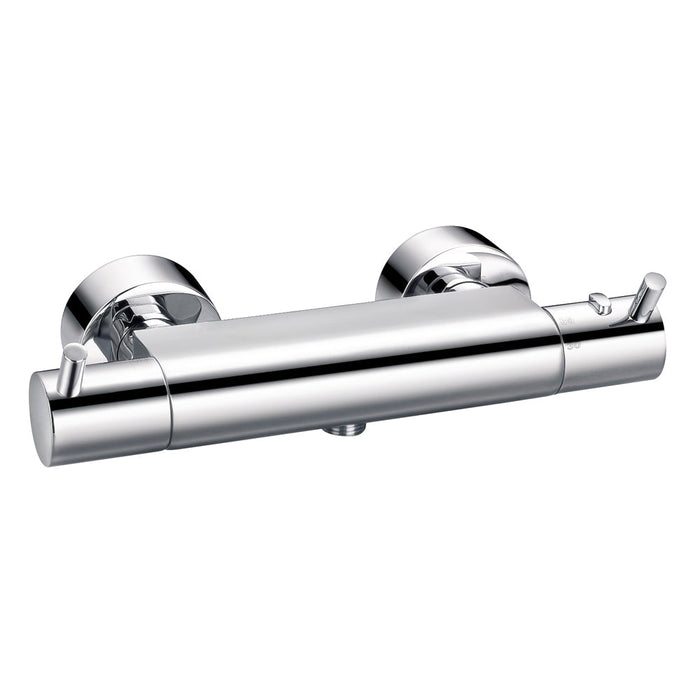 Flova Levo Exposed Thermostatic Shower Mixer (Excludes Kit) - Unbeatable Bathrooms