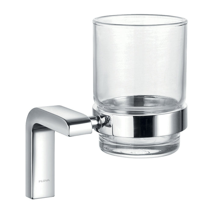 Flova Lynn Single Glass Tumbler Holder - Unbeatable Bathrooms
