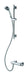 Aqualisa Midas 100 Bar Mixer Shower with Adjustable Head - Unbeatable Bathrooms