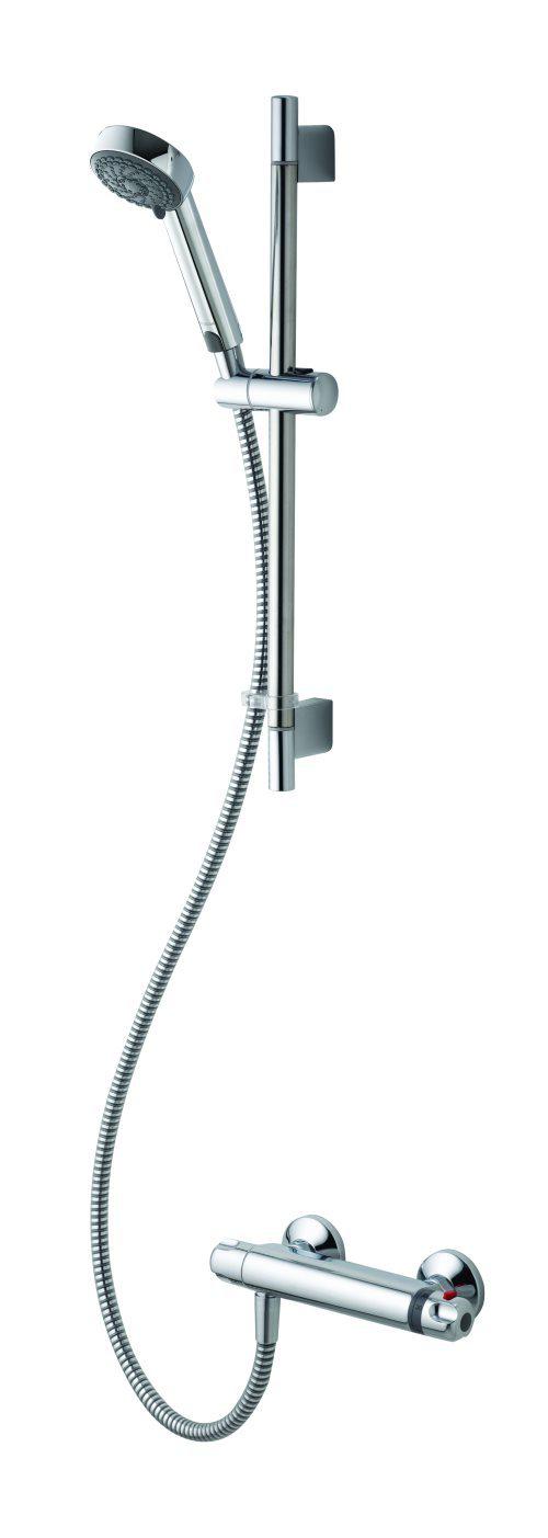 Midas 100 Bar Mixer Shower With Adjustable Head And Easy Fit Bracket - Unbeatable Bathrooms