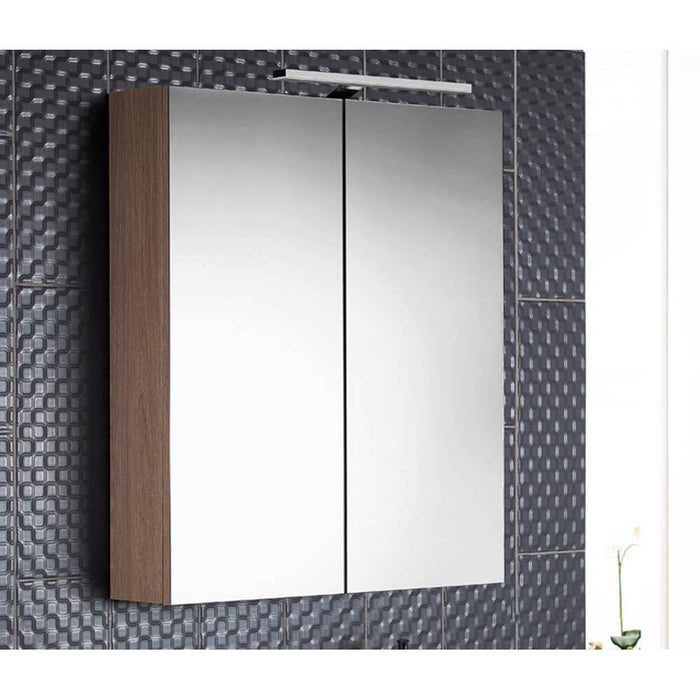 JTP Pace Mirror Cabinet with Light & Shaver Plug Socket - Unbeatable Bathrooms
