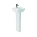 Britton MyHome 1TH Pedestal Basin (Various Sizes) - Unbeatable Bathrooms