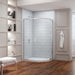 Merlyn 8 Series Offset Quadrant Shower Enclosure with Sliding Door - Unbeatable Bathrooms