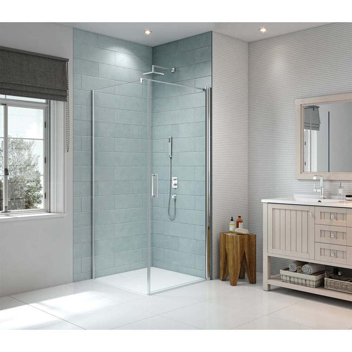 Merlyn 8 Series Frameless Pivot Shower Door - Unbeatable Bathrooms