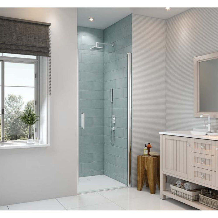 Merlyn 8 Series Frameless Pivot Shower Door - Unbeatable Bathrooms